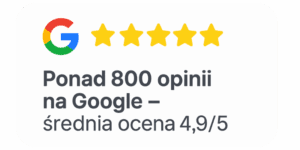 ponad 800 opinii na google o świadectwach energetycznych online